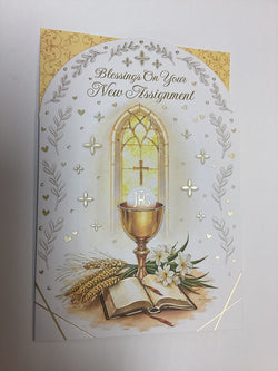 Greeting Card - Blessings on Your New Assignment