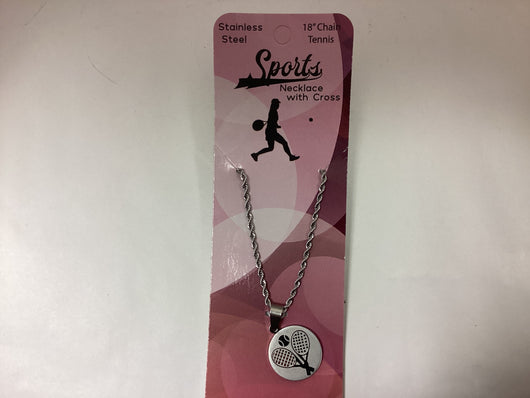 Necklace with Cross Tennis Her