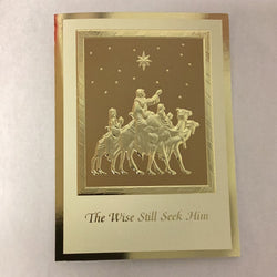 Christmas Greeting Cards- The Wise Still Seek Him - Box of 18 Cards