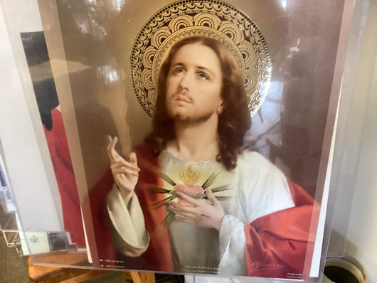 Sacred Heart of Jesus Blessing 12 by 16 in.