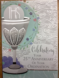 Celebrating your 25th Anniversary of your Ordination