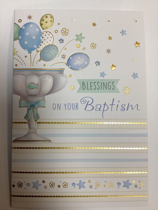 Greeting Card - Blessings on Your Baptism
