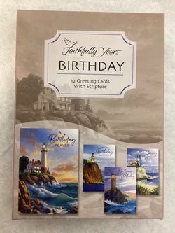 Faithfully Yours Boxed Birthday Cards