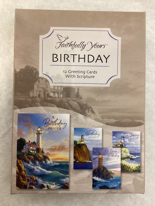 Faithfully Yours Boxed Birthday Cards