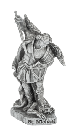 Ganz St. Michael Statue - 4&1/2”