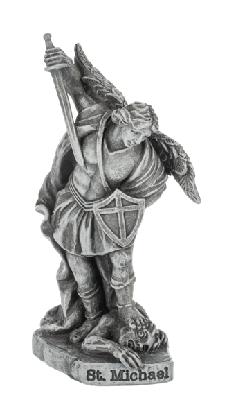 Ganz St. Michael Statue - 4&1/2”