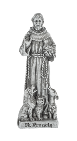 Ganz St. Francis Statue -4&1/2”