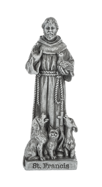 Ganz St. Francis Statue -4&1/2”