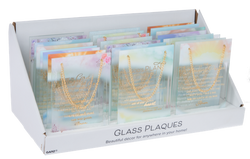 Prayer Blessings Glass Window Plaque