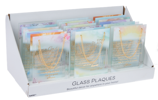 Prayer Blessings Glass Window Plaque