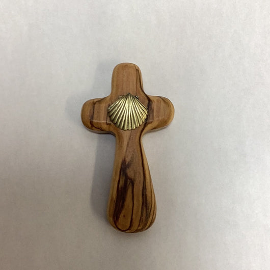 Baptism Comfort Cross, Olive Wood, 3.75”