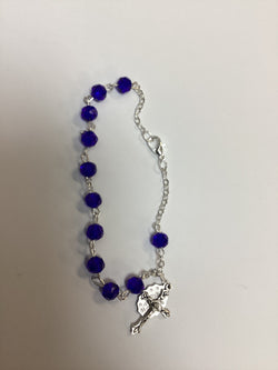 Birthstone Rosary Bracelet - September