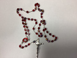 Rosary Confirmation Glass Beads