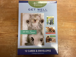 Get Well - Boxed Cards (12)