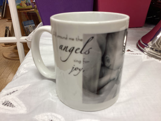 Coffee Mug “All Around Me the Angels Sing for Joy”