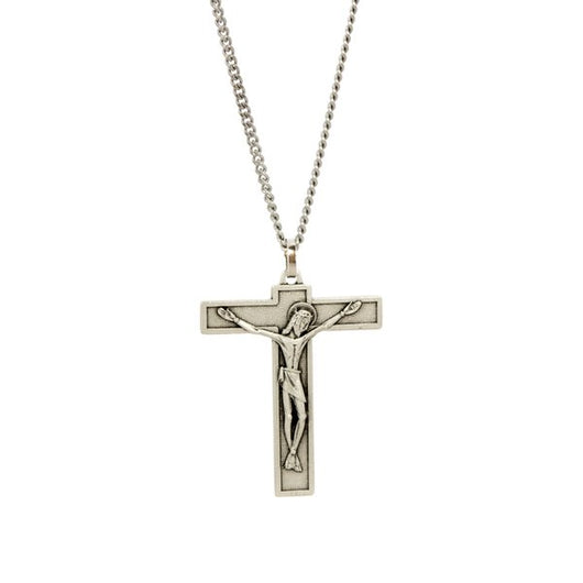 Crucifix Medal 1.5 in. with 18 in. Chain