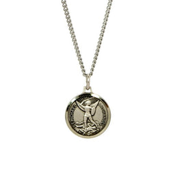 Saint Michael Medal with 18 in. Chain