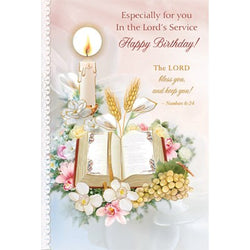 Greeting Card - Lord's Service Birthday