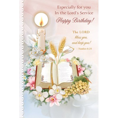 Greeting Card - Lord's Service Birthday