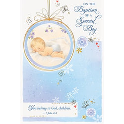 Greeting Card - Boy Baptism