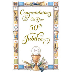 Greeting Card - Golden Jubilee Priest