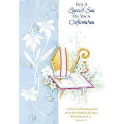 Greeting Card - Confirmation Son