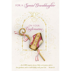 Greeting Card - Grandaughter Confirmation