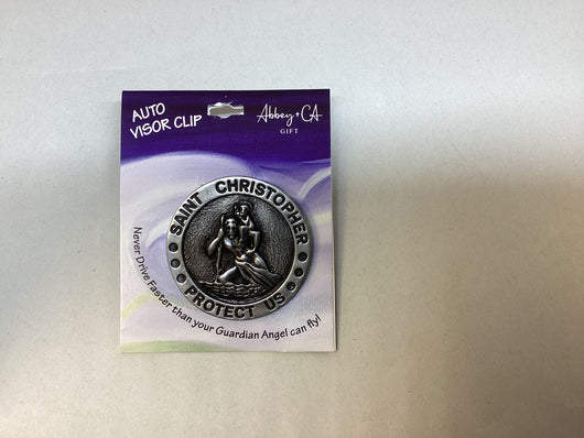 St. Christopher Visor Clip