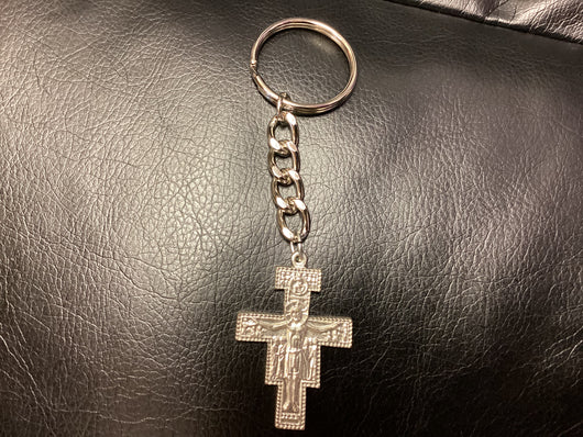 San Damiano Crucifix Key Chain