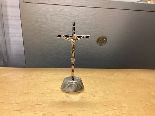 Auto Crucifix Silver