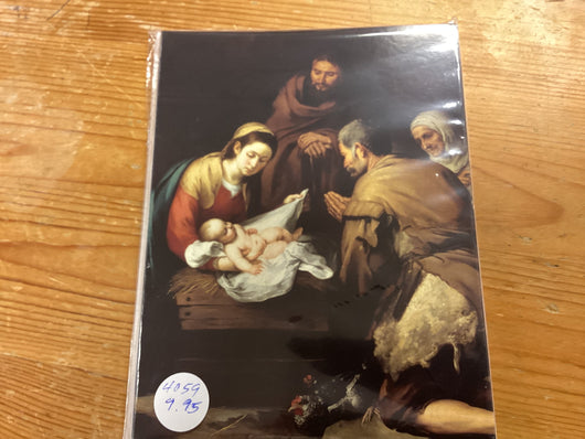 Christmas Cards - Nativity, Pack of 10 Cards