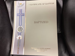 Baptism Certificate Create Your Own Box of 50