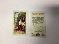 Saint Mary Magdalene Prayer Card