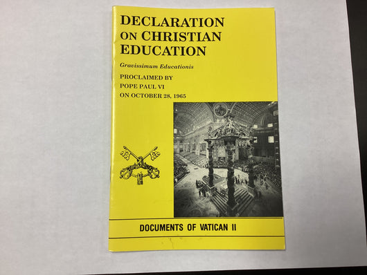 Declaration on Christian Education