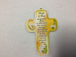 Angel of God Wooden Cross