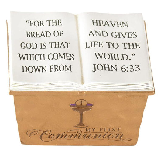 First Communion Keepsake Resin  Box