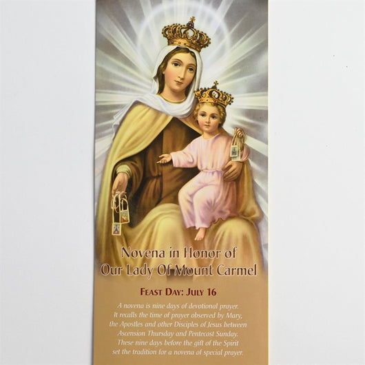 Novena in Honor of Our Lady of Mount Carmel