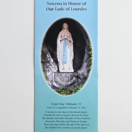Novena in Honor of Our Lady of Lourdes