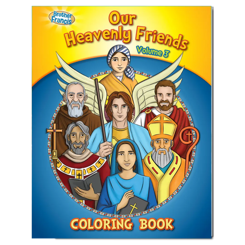 Coloring Book Our Heavenly Friends Vol. 3