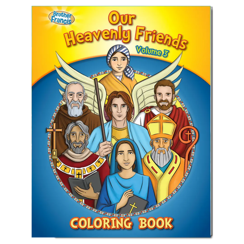 Coloring Book Our Heavenly Friends Vol 3