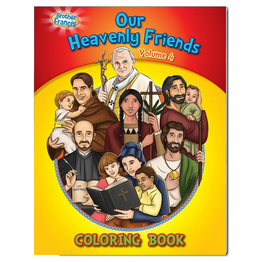 Coloring Book Our Heavenly Friends Vol. 4