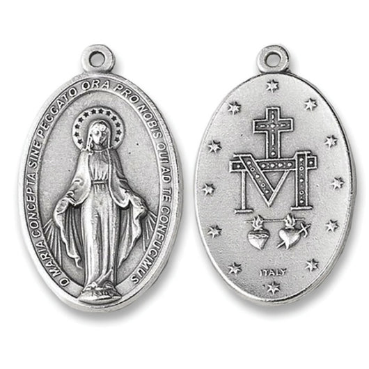 OXY MEDAL MIRACULOUS MEDAL - WRITING IN LATIN