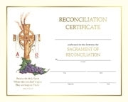 First Reconciliation Certificate Box of 50