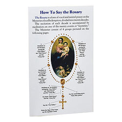 How to Say the Rosary Pamphlet
