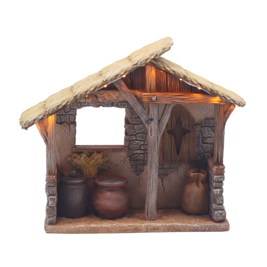Polyresin Stable 12” Made for 8” Nativity Set