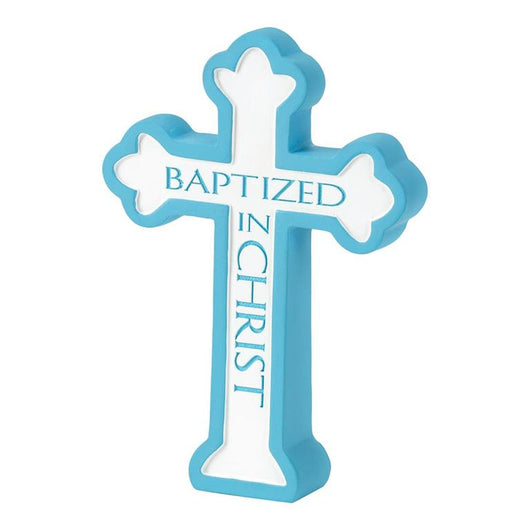 Baptized in Christ Tabletop Cross