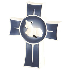 On Your Baptism Resin Tabletop Cross