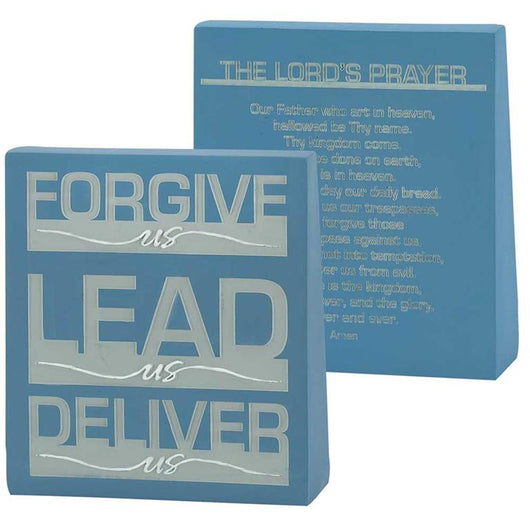 The Lord’s Prayer - Resin Tabletop wedge