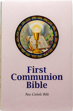First Communion Bible - White