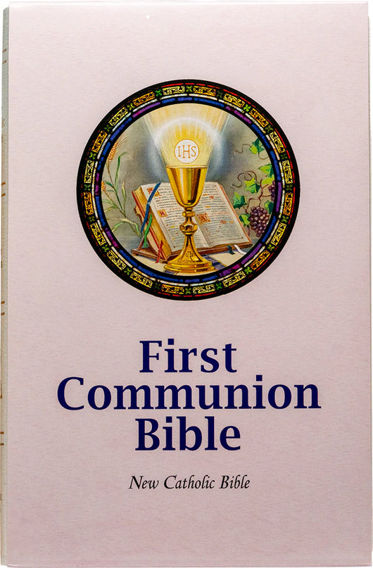 First Communion Bible - White